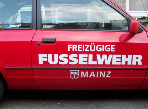 Freizügige Fusselwehr Mainz