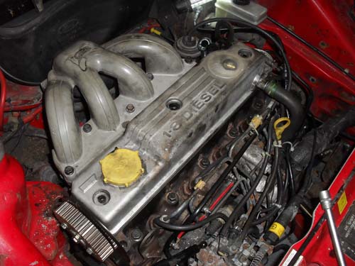 Ford 1,8 Diesel Motor 1,8l rtb