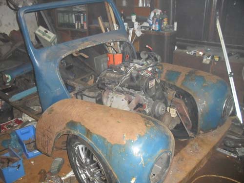 Motoreinbau Hot Rod