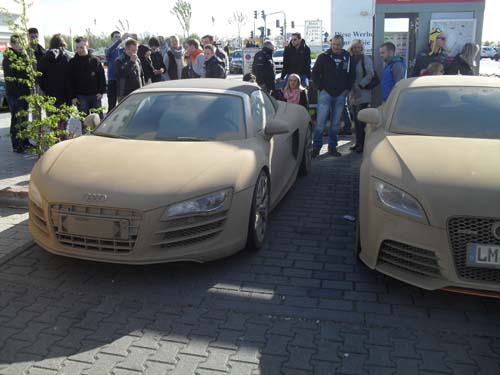 Audi R8 Schmutzbrush