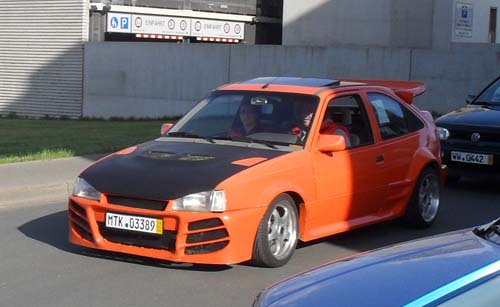 Opel Kadett E Tuning