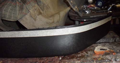 Spoilerlippe Fiat Panda